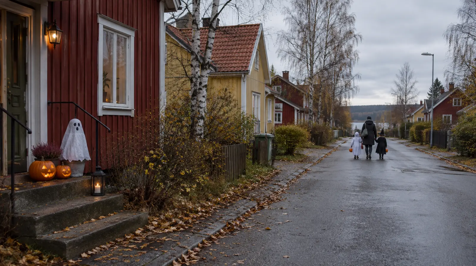 Åtta av tio barnfamiljer firar halloween, bland alla svenskar 52 procent