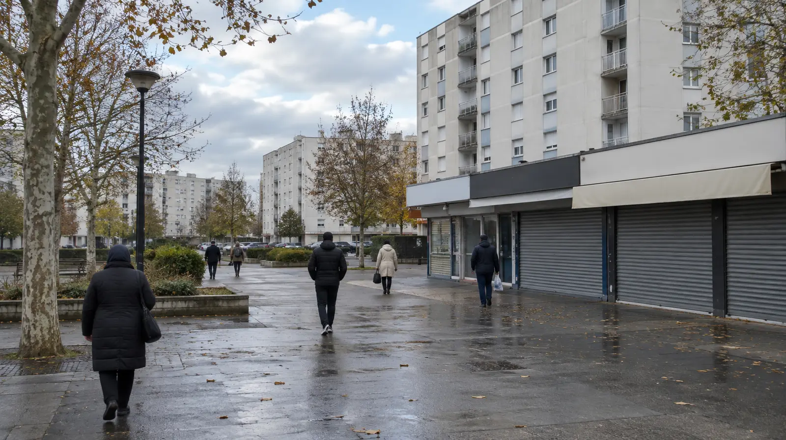 Boende i Trappes efter terrorskjutning: "Vi visste att det här skulle hända"