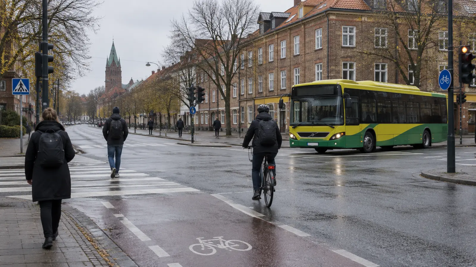 Busschaufför misstänks för vållande till annans död efter olycka i Lund