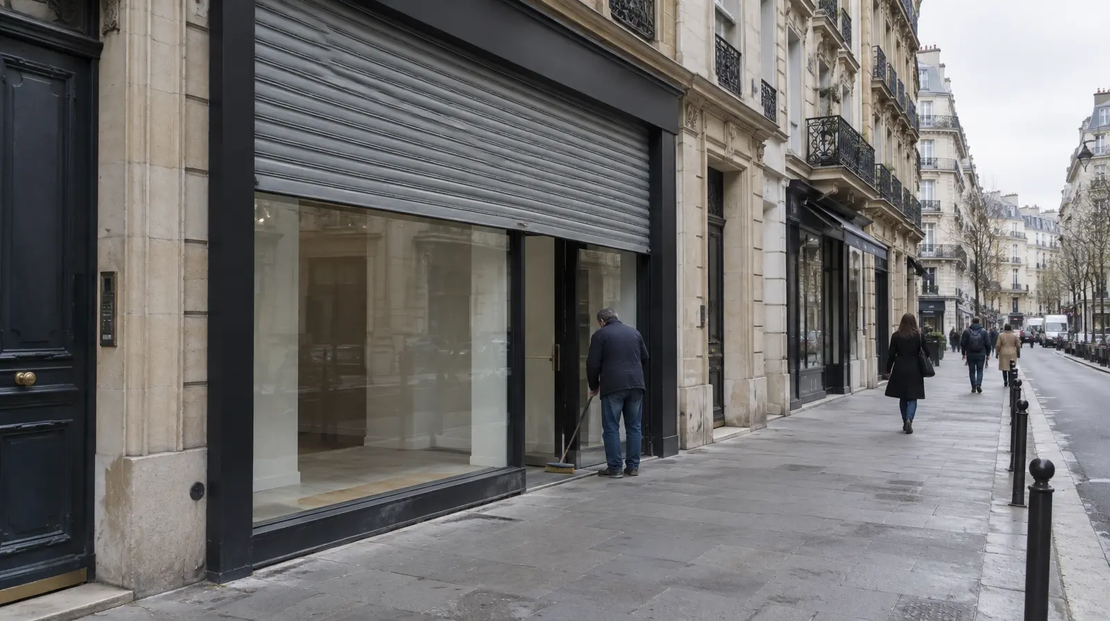 Butiksägare i Paris förbereder sig för nya protester på lördag