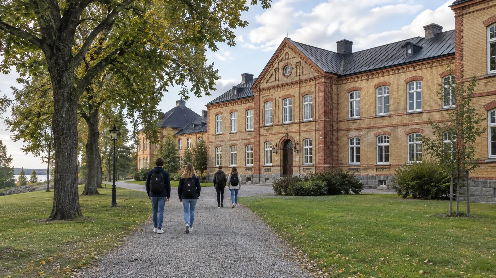 Elever på Sigtunaskolan har gjort sig av med föremål efter polisinsatsen