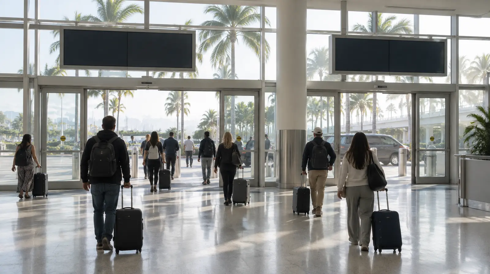 Flávio Bolsonaro har landat i Miami efter valförlusten