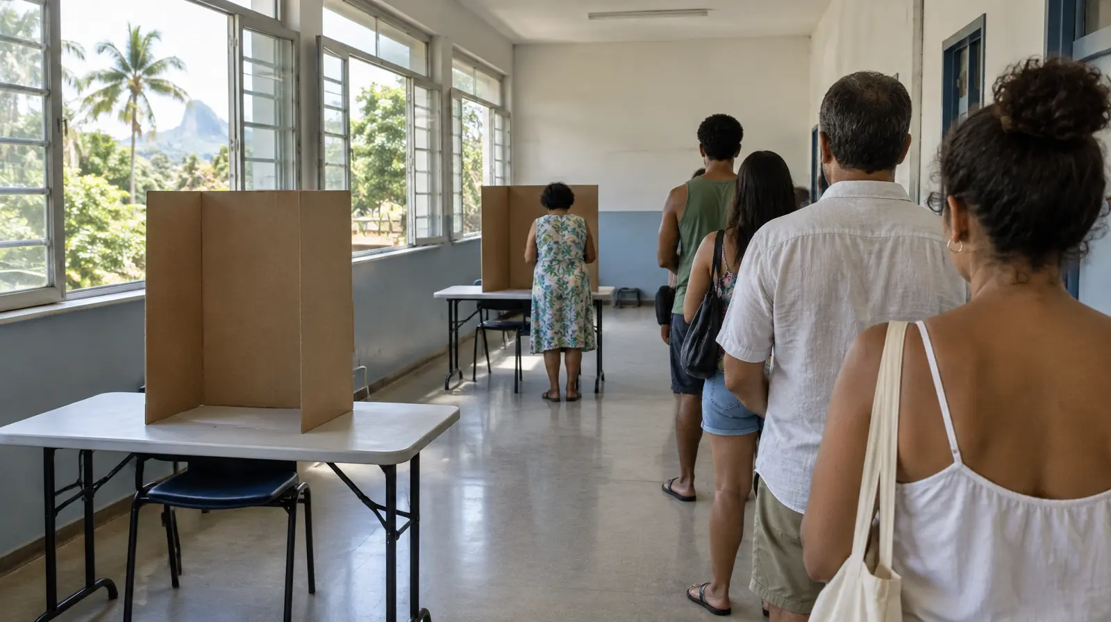 Flávio Bolsonaro leder med 3 procentenheter inför presidentvalets andra omgång i Brasilien