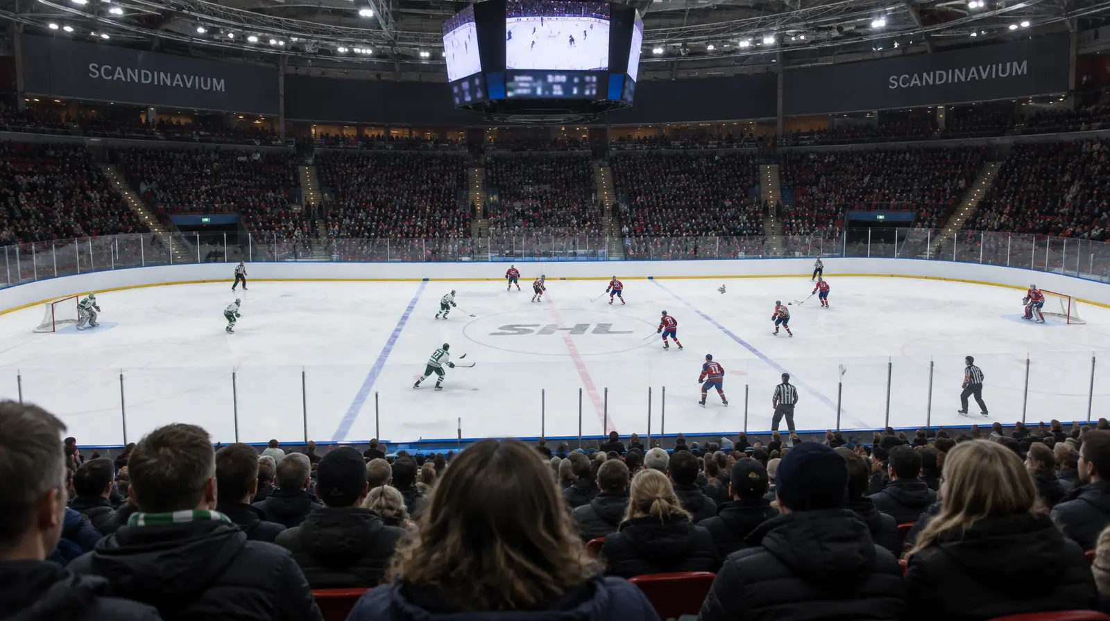 Frölunda vann med 6–2 mot Djurgården i SHL