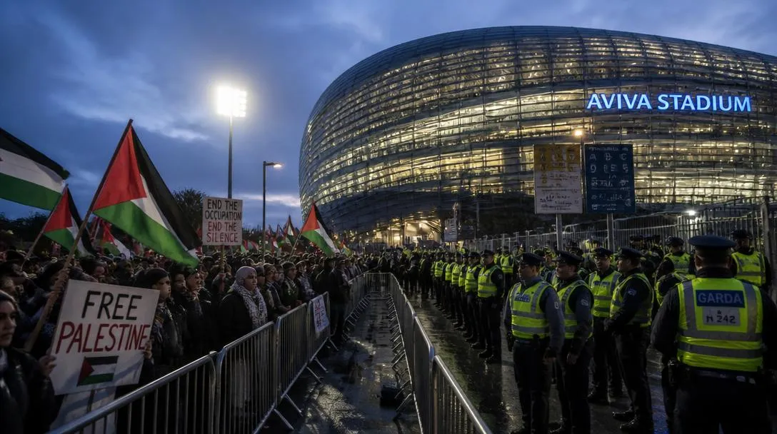 Irland möter Israel i Nations League, med Gaza som bakgrund