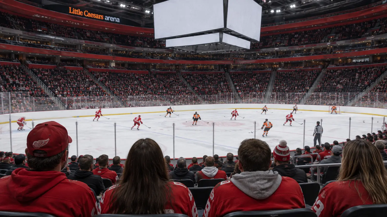 Johansson gjorde första NHL-målet när Detroit slog Philadelphia med 2–1