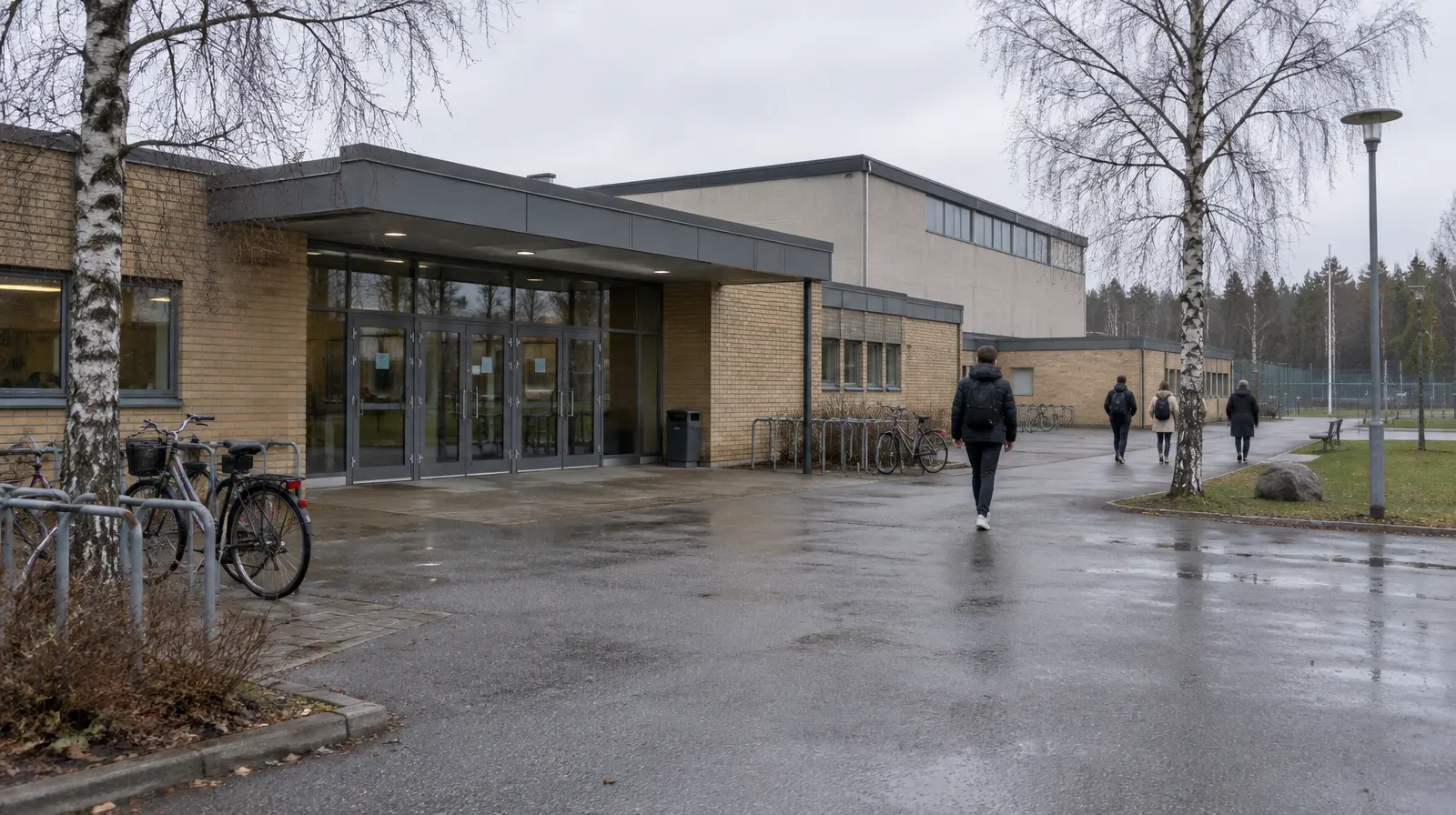 Kvinna, 25, skadad i skjutning i idrottshall i Älvsjö