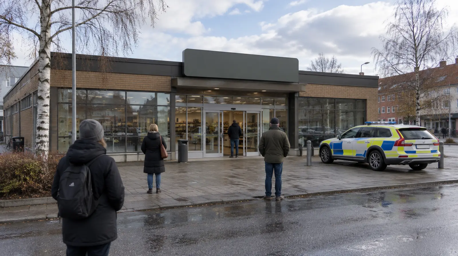 Ljudchockgranat på Systembolaget i Alingsås, lokalen utrymdes