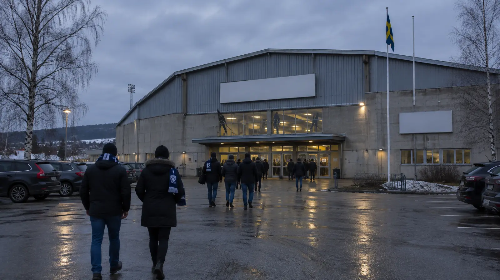 Loob Trygg gjorde första SHL-målet när Färjestad vann 4–0 mot Timrå