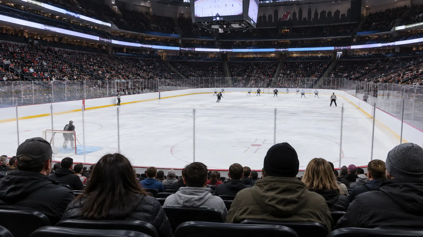 Luke Hughes gjorde två mål när Devils krossade Rangers med 7–1