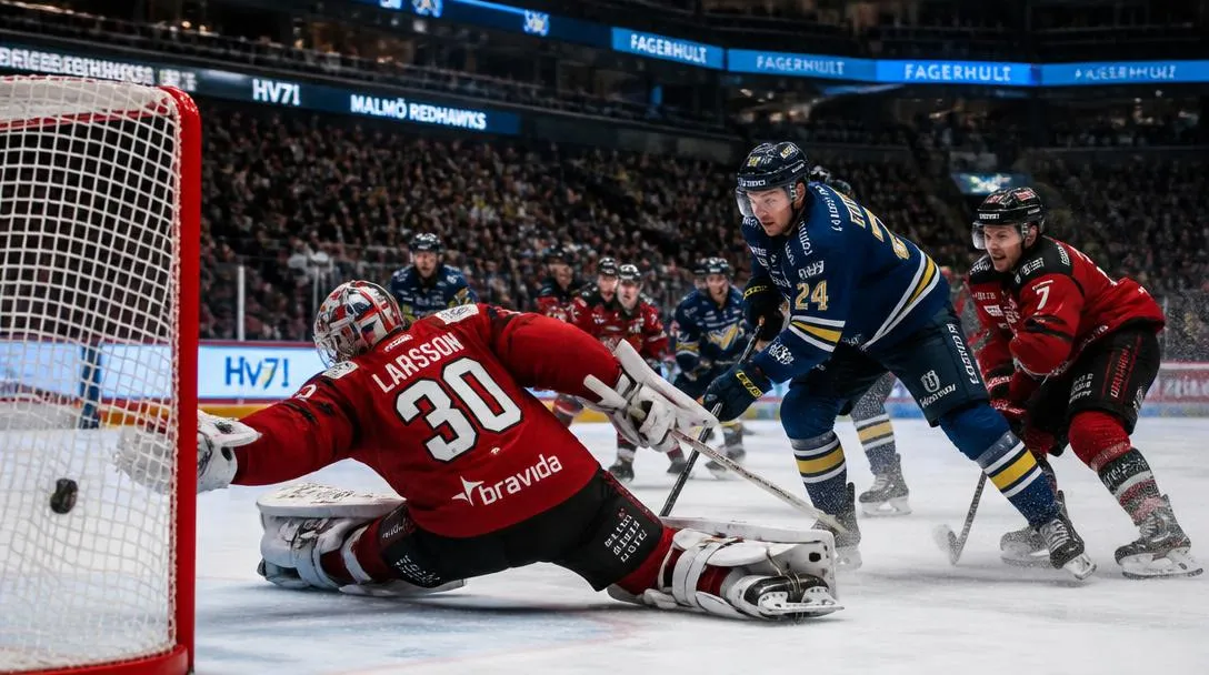 Luleå rasade mot Frölunda, 6 mål på 12 minuter i andra perioden