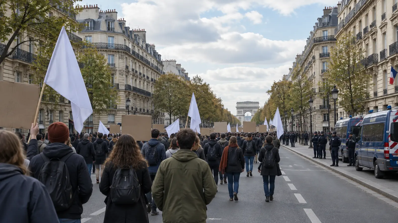 Macron efter skolprotesterna i Frankrike: "Visa respekt"