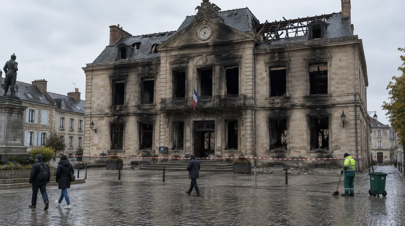 Macron nekar inrikesministerns avskedsansökan efter våldsamma protester