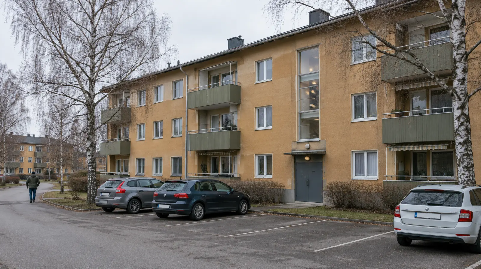 Man död i lägenhetsbrand i Västerås