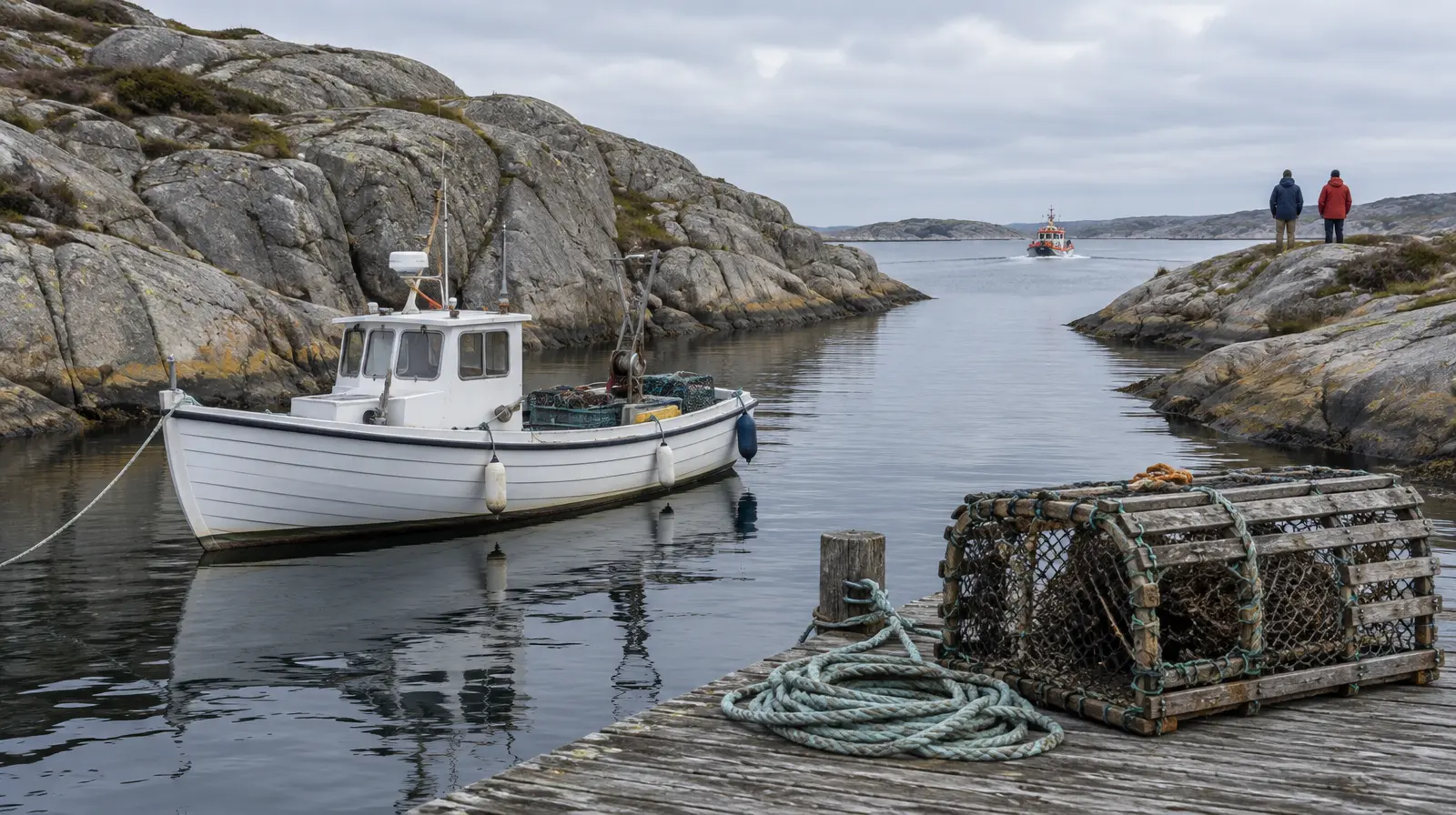 Man i 80-årsåldern saknas efter hummerfiske vid Orust, sökinsatsen avslutad