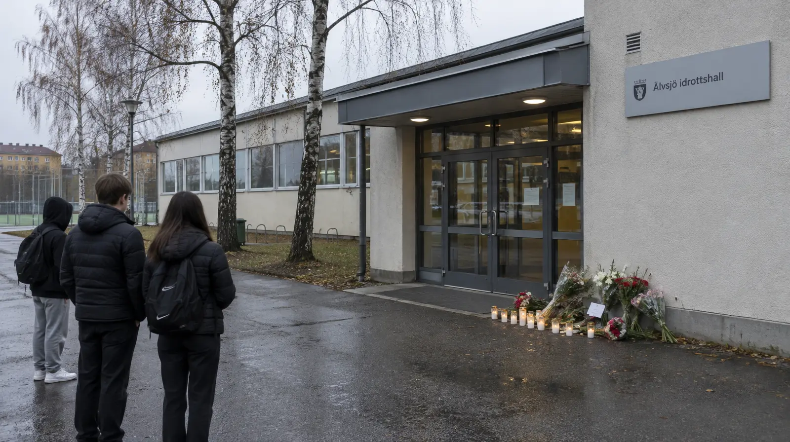 Minnesplatsen i Älvsjö växer efter dödsskjutningen av kvinna i 25-årsåldern