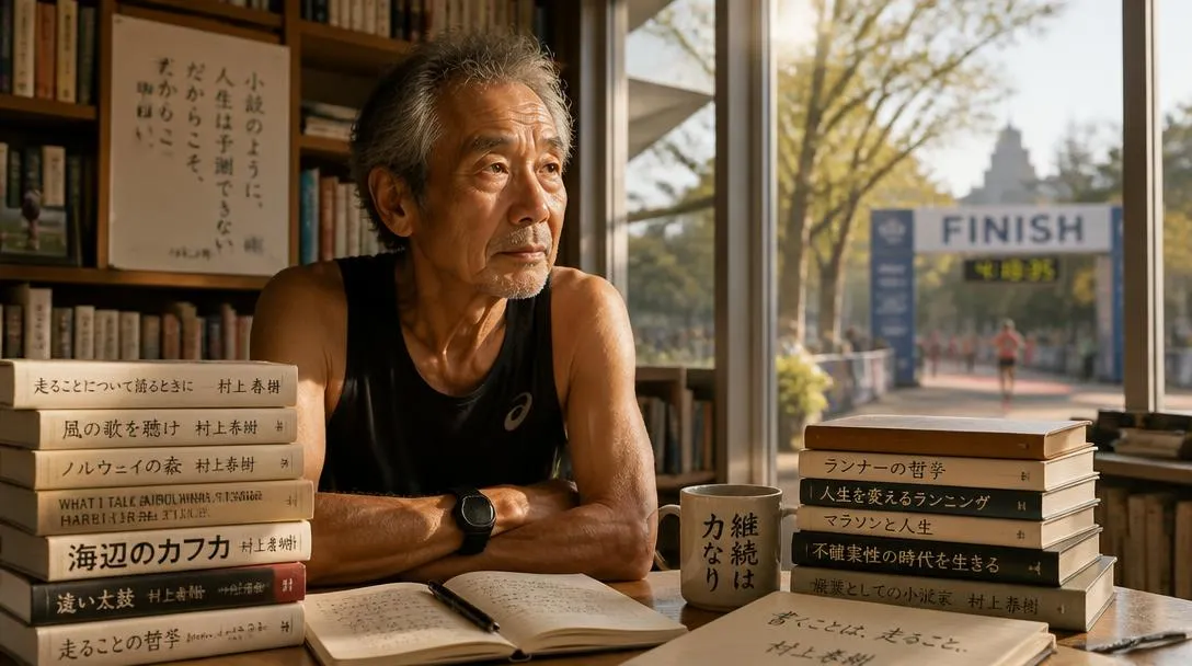 Murakami träffade Harry Styles, och de pratade löpning