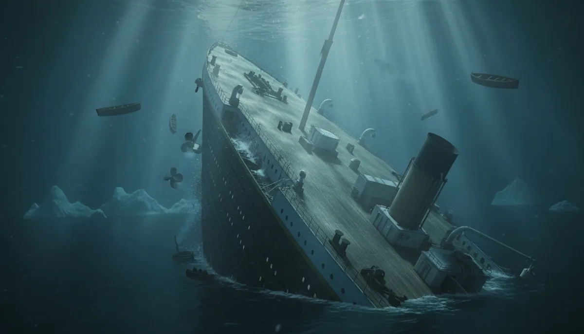 När sjönk Titanic och hur utspelades katastrofen?
