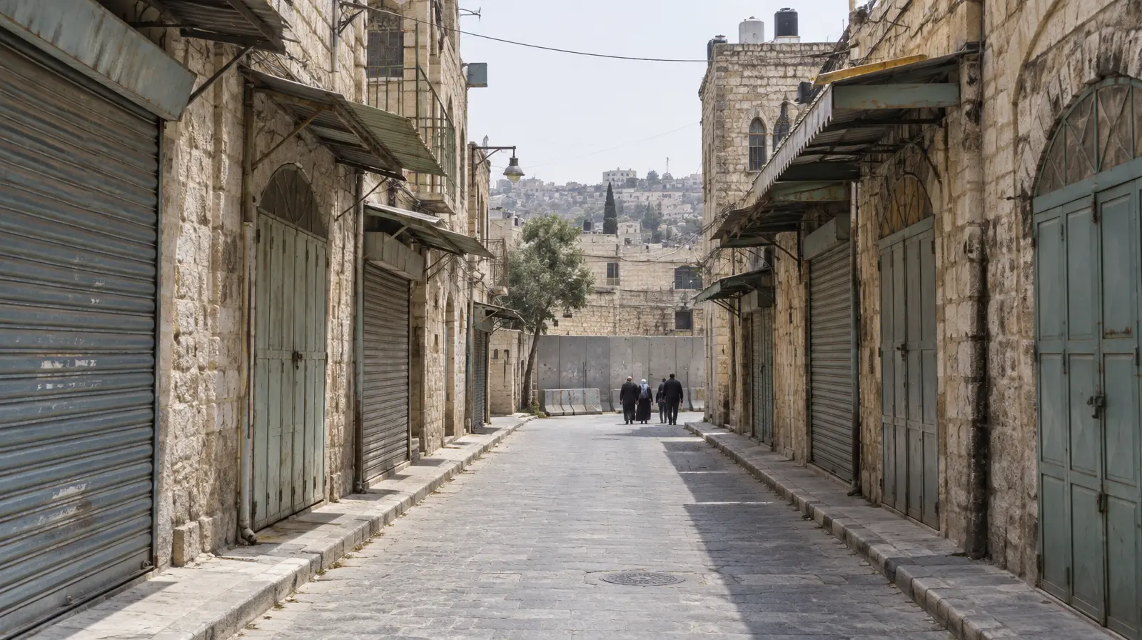 Netanyahu beordrar belägring av Hebron efter skjutning med minst fem skadade