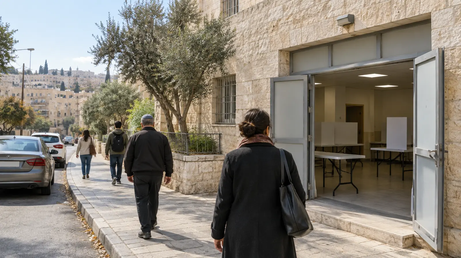 Netanyahu och oppositionen ligger jämnt inför valet den 27 oktober