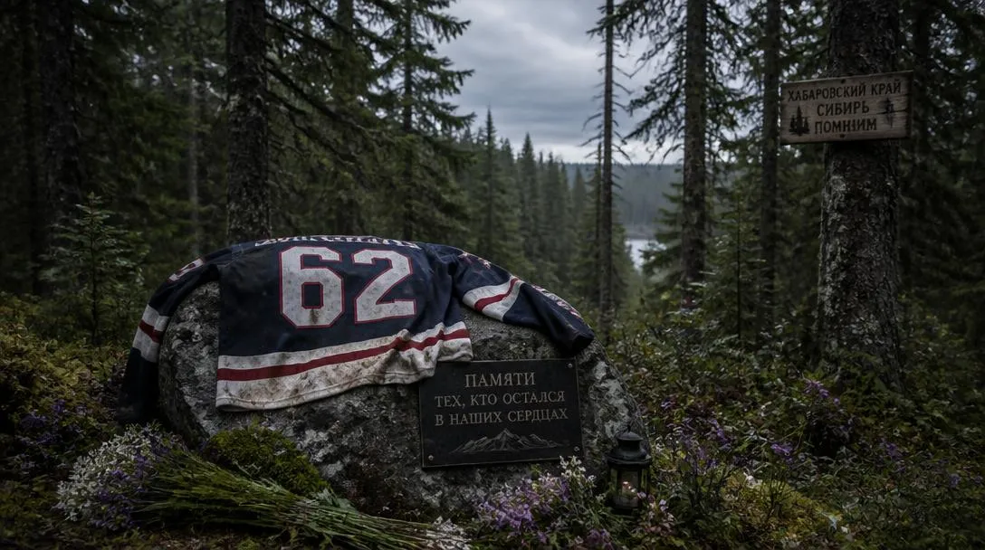 NHL-spelaren Kuzmenko byter tröjnummer till 62 för att hedra pappan som dödades av björn