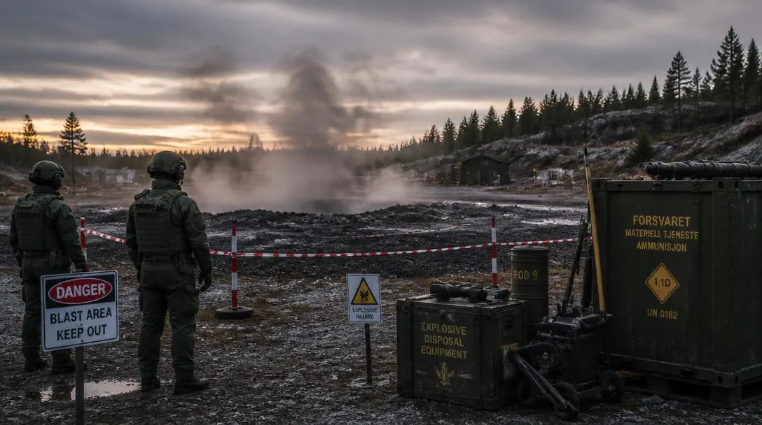 Pansarskott avfyrades innan explosion på skjutfält, sju skadades