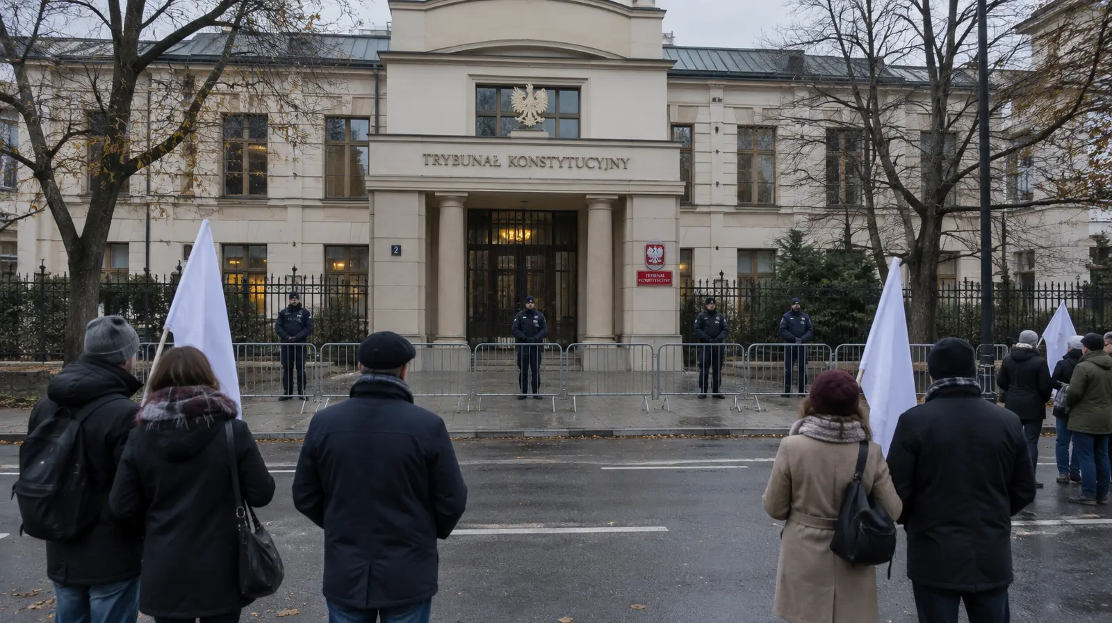 Polens president tvingade sig in i författningsdomstolen efter avstängd chefsdomare