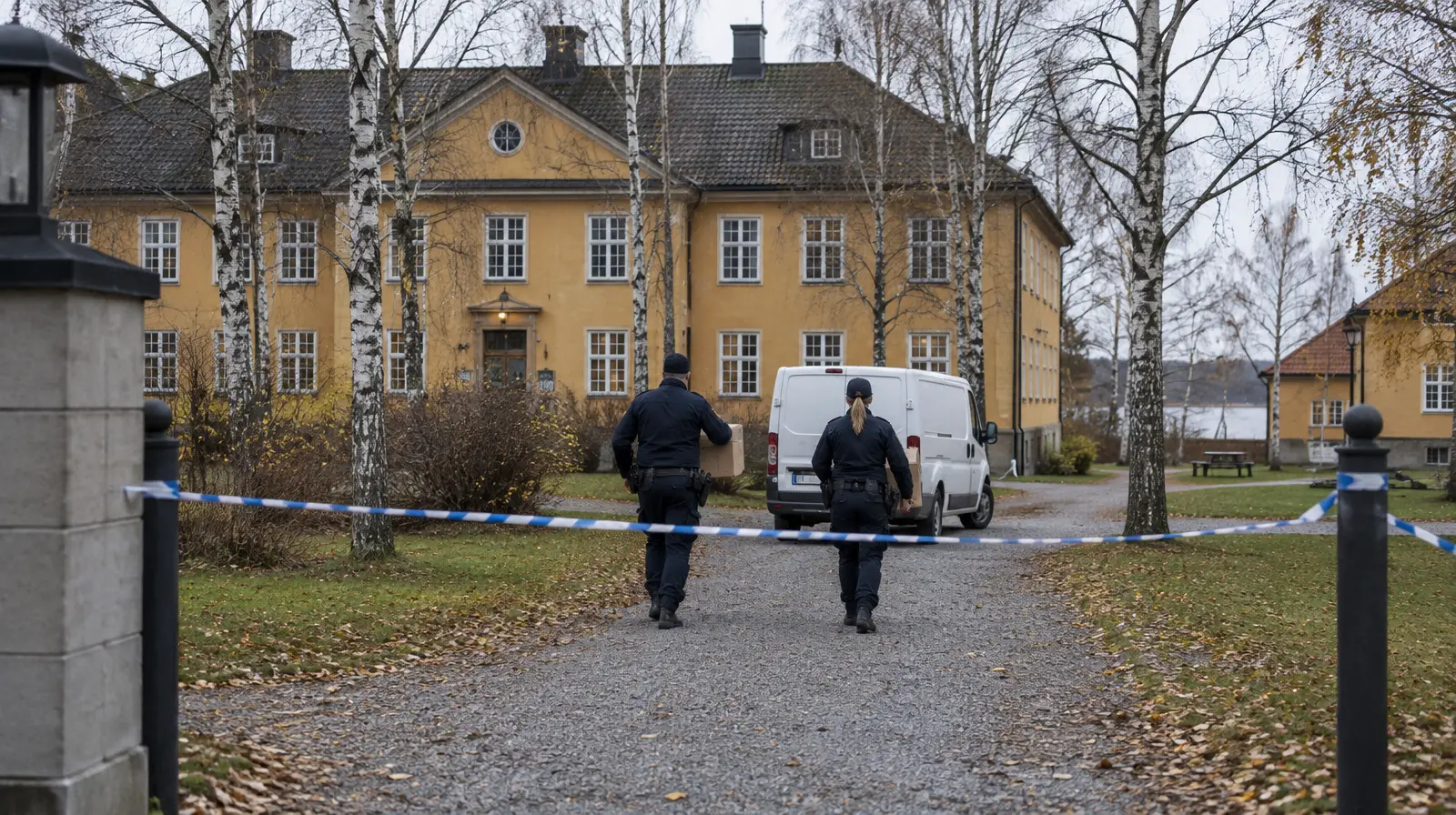 Polisen gör husrannsakan på Sigtunaskolan efter att tre 18-åringar häktats