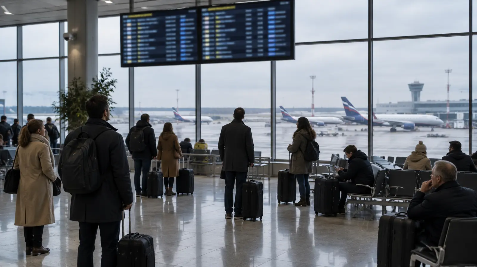 Rysk uppgift: 613 drönare mot Moskva, flygtrafik stoppades