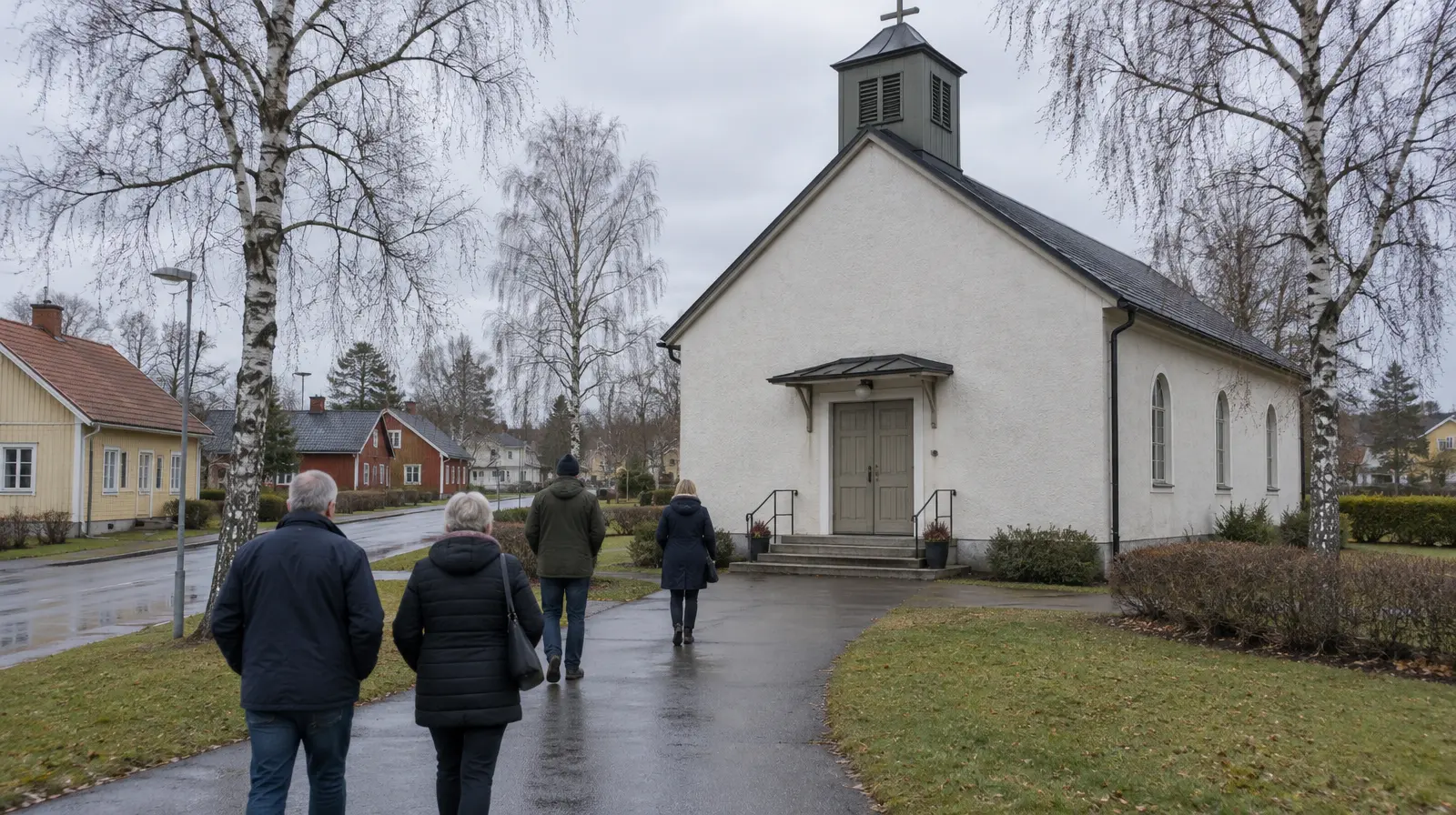 Sju pojkar skadades i garagebrand i Fristad, kommunen öppnar kriscenter