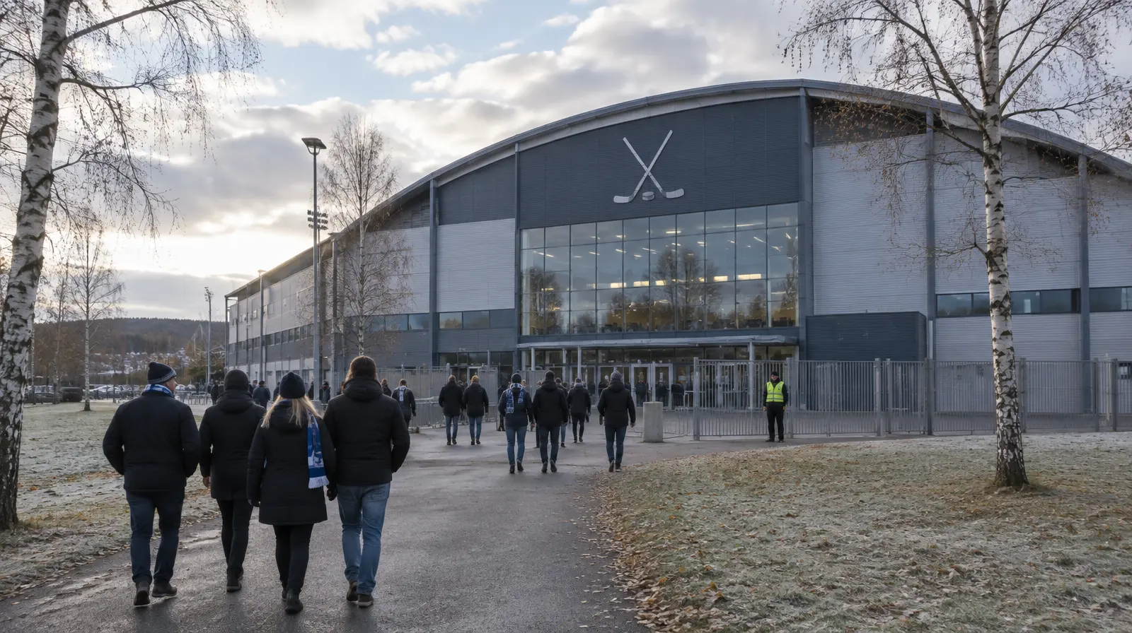 Skellefteå vann derbyt mot Björklöven med 5–3 efter pyroteknikstopp