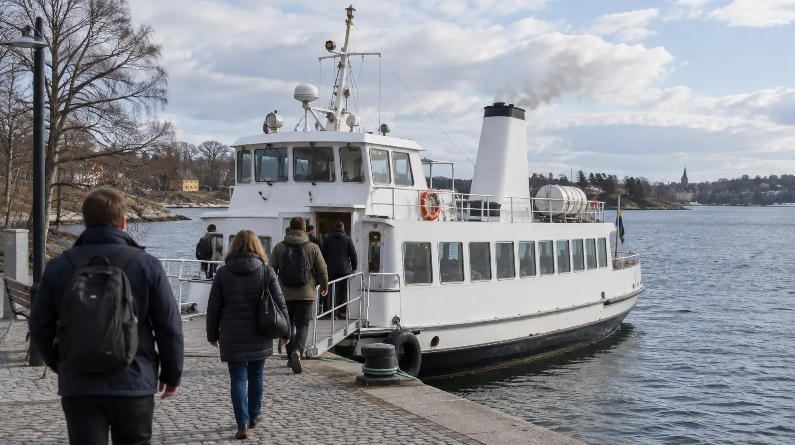 SL:s prisade elfärja Sjövägen går till stor del på diesel