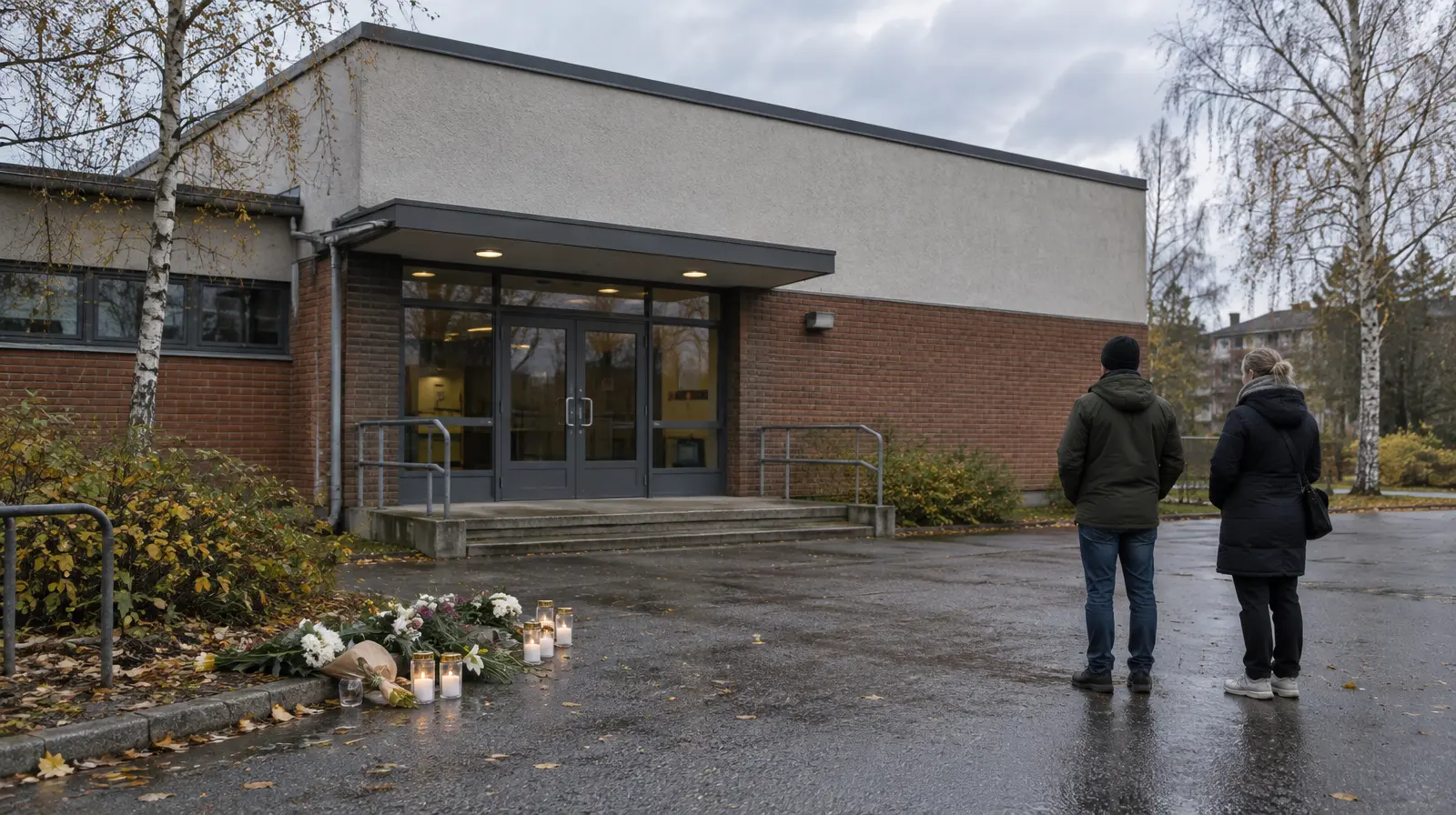 Solberga sörjer 25-årig kvinna som sköts ihjäl i idrottshall