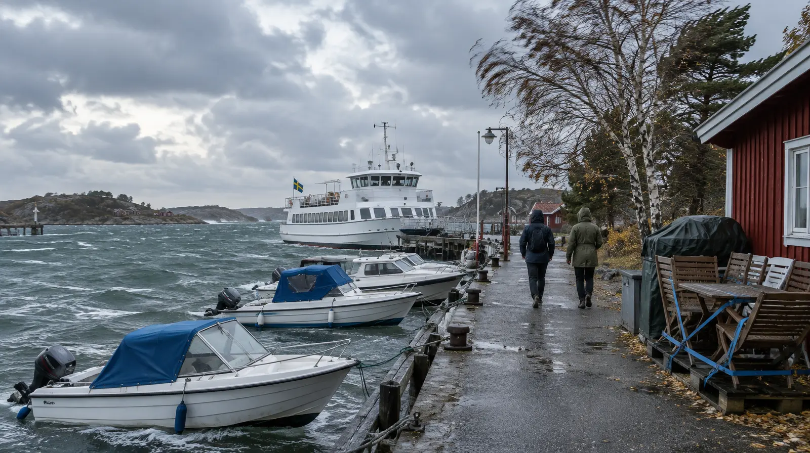 Stormen Boelo har nått Sverige, 8 000 hem utan ström i Norge