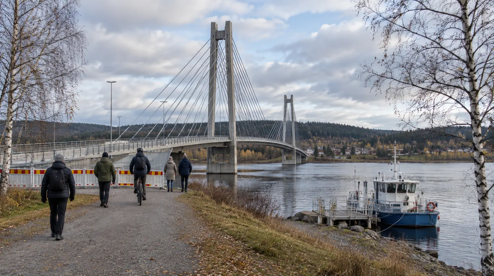 Strömsundsbron öppnar för biltrafik först efter årsskiftet