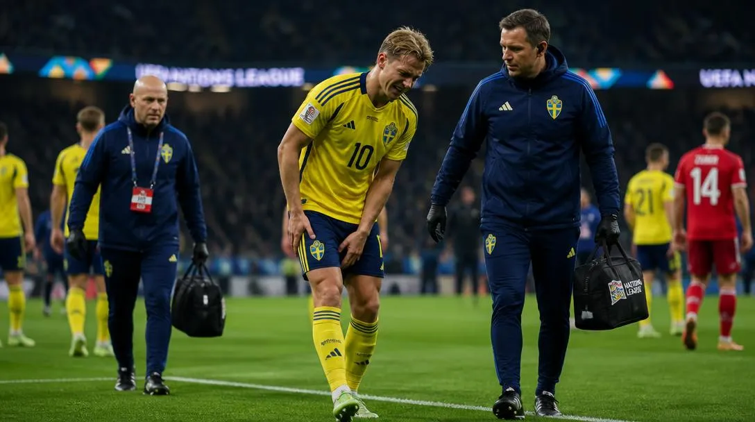 Sverige drabbas av elfte bortfallet, Victor Eriksson kallas in