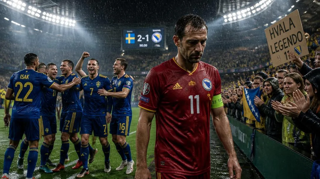 Sverige möter Bosnien i Nations League, 0–0 vid avspark