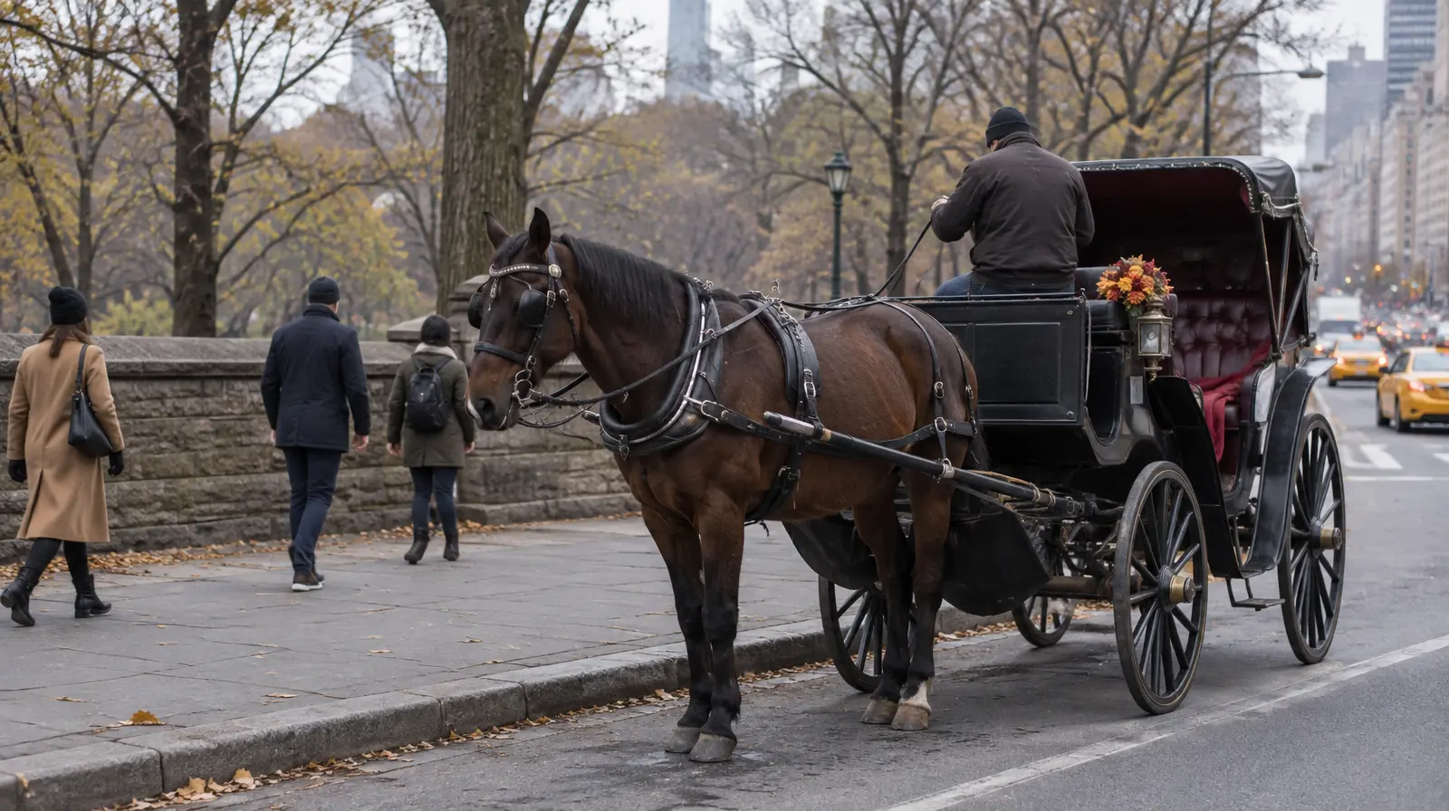 Trump ledsen över möjligt förbud mot hästvagnar i New York