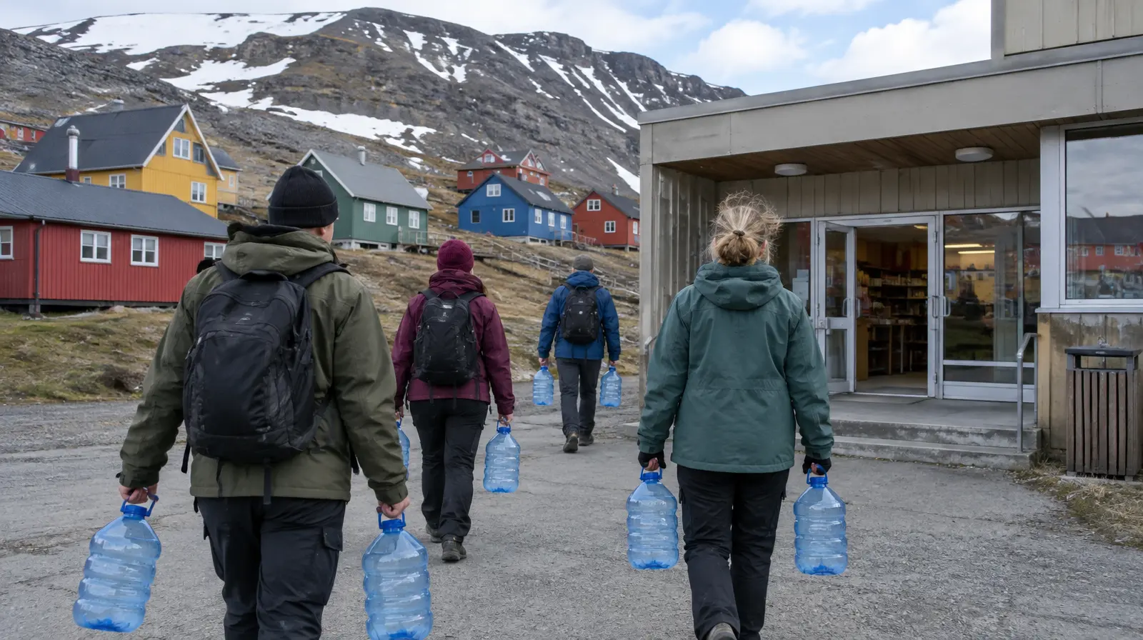 Tungmetaller från tinande permafrost förgiftar dricksvattnet i Longyearbyen