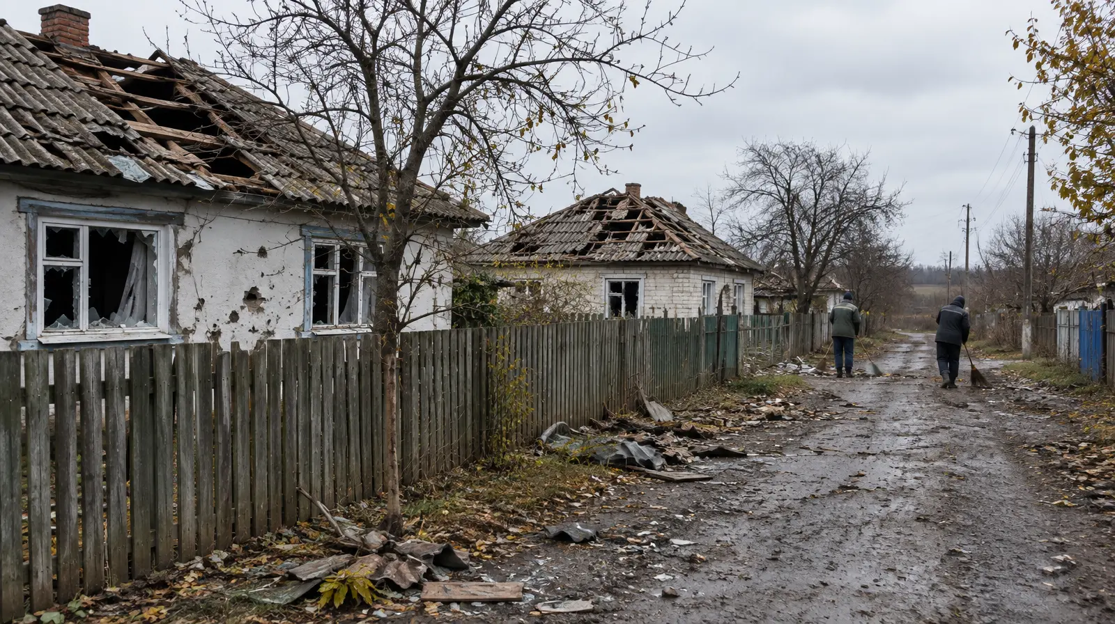 Två döda i rysk attack mot by i Charkiv-regionen