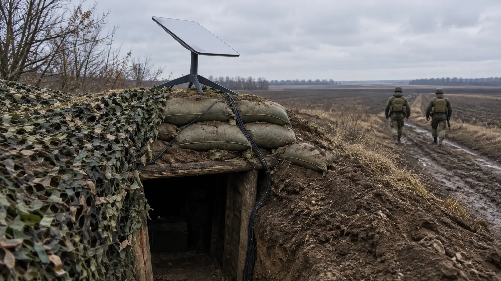 Ukraina: Starlink-begränsningarna kvar trots Trumps besked