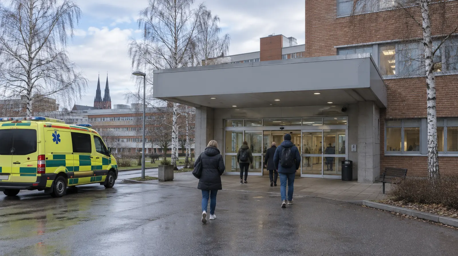 Vägglöss på akuten vid Akademiska sjukhuset, ett rum sanerat