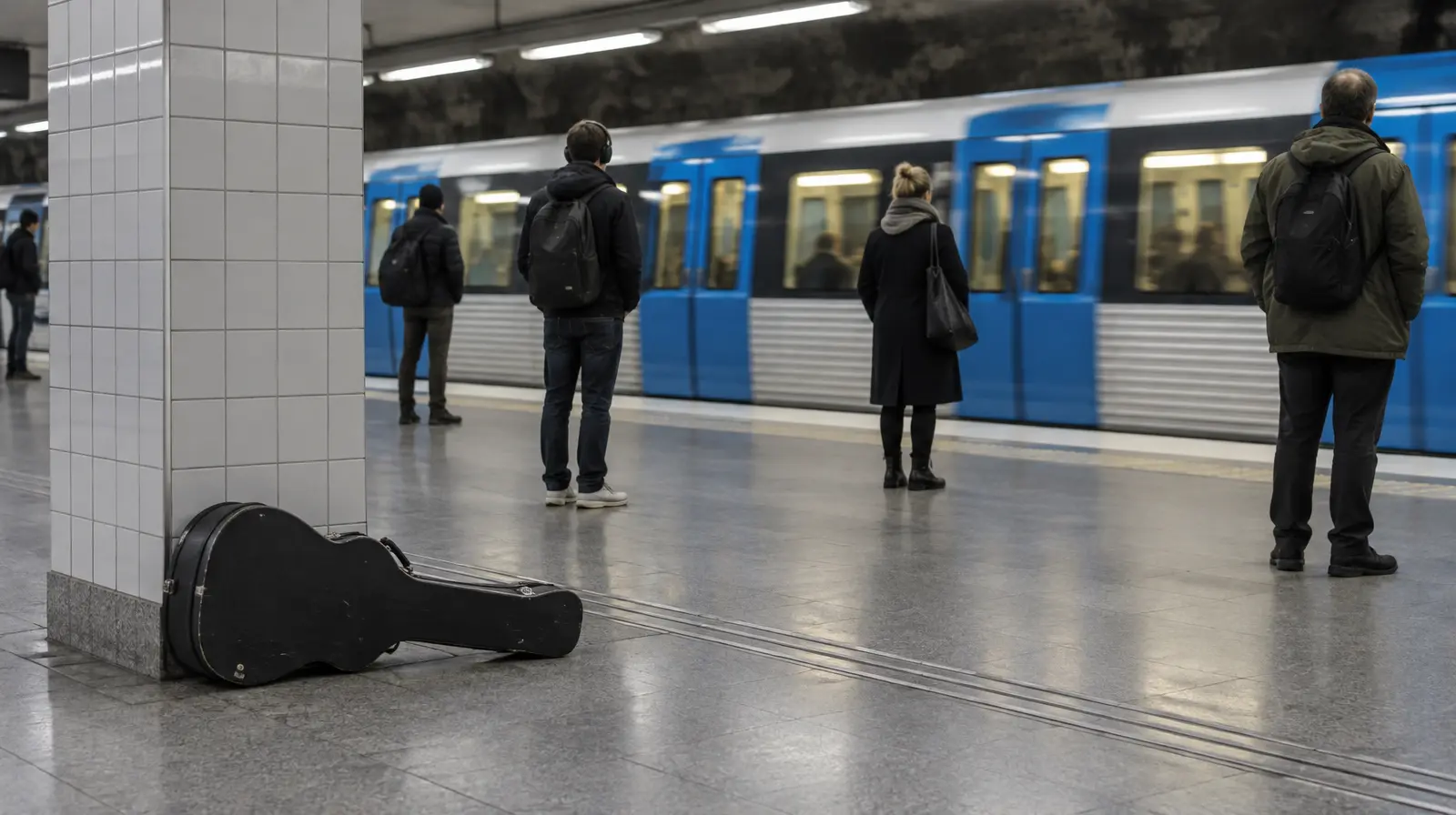 William Sundman Sääf slutar spela i tunnelbanan efter hot och hat