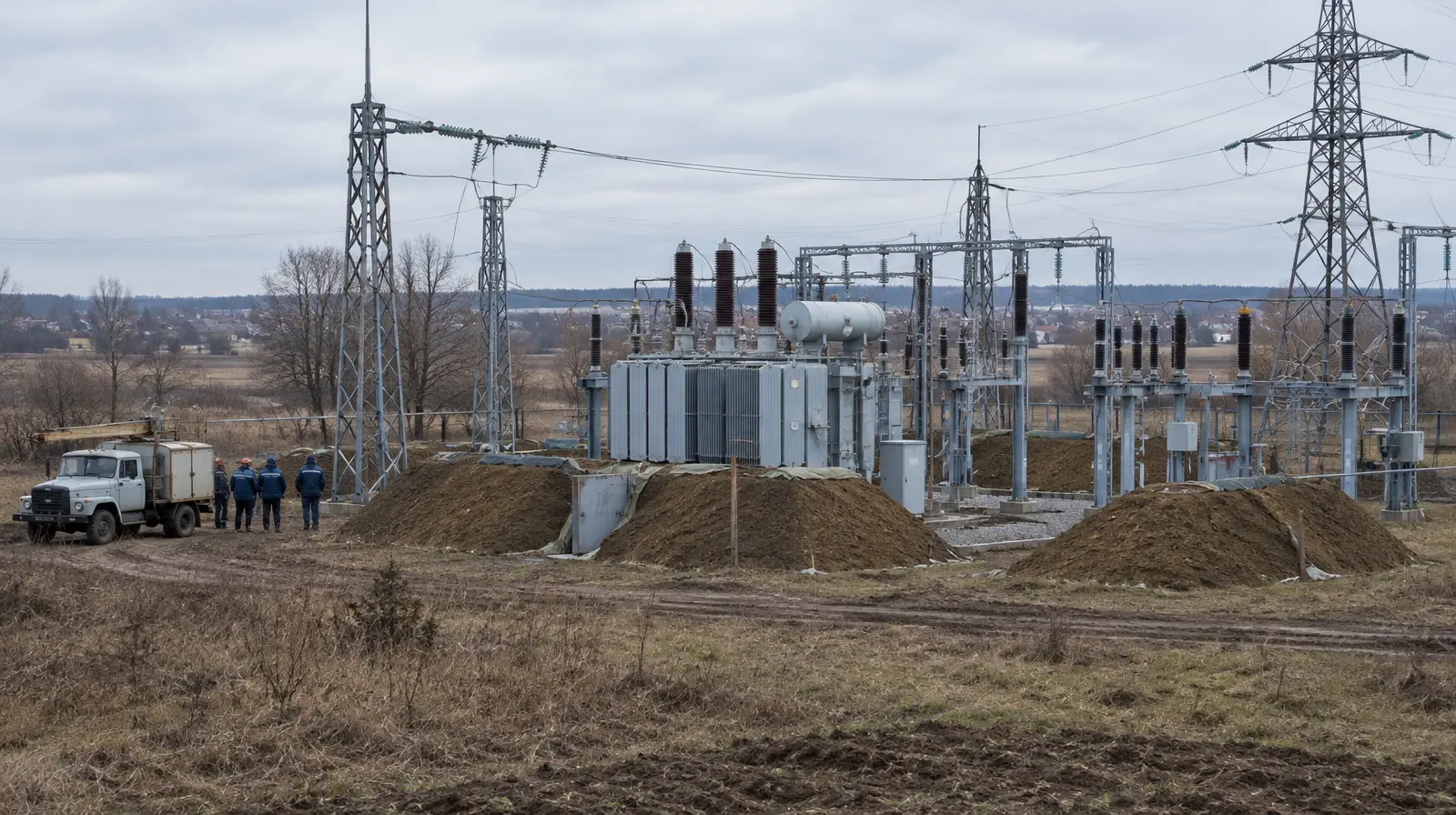 Zelenskyj: Ryssland attackerade Ukrainas energisektor 76 gånger på en vecka